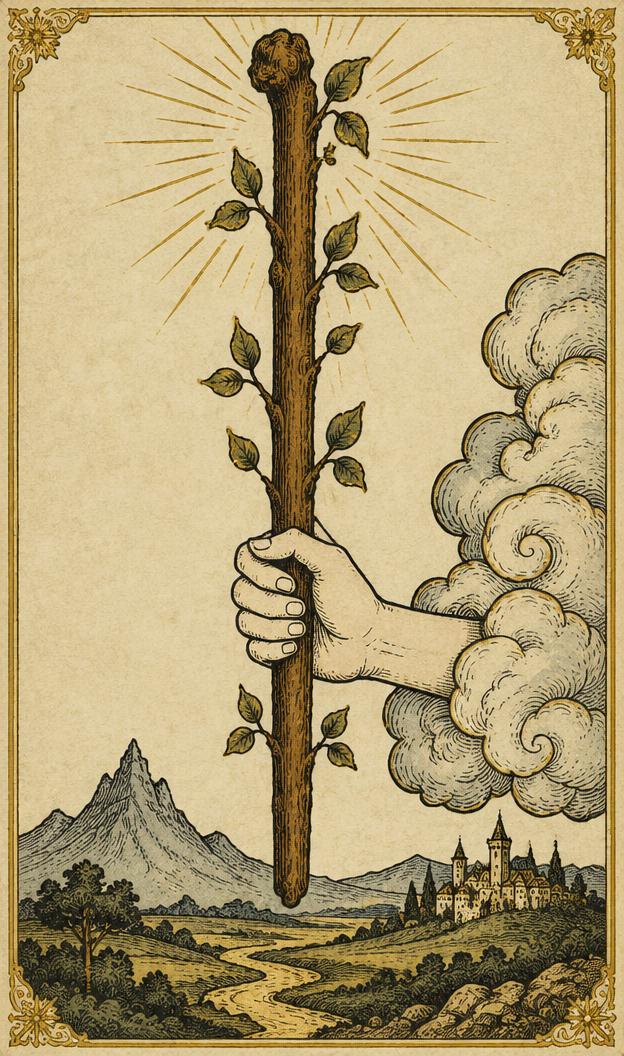 Ace of Wands tarot card