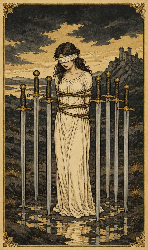 Eight of Swords tarot card