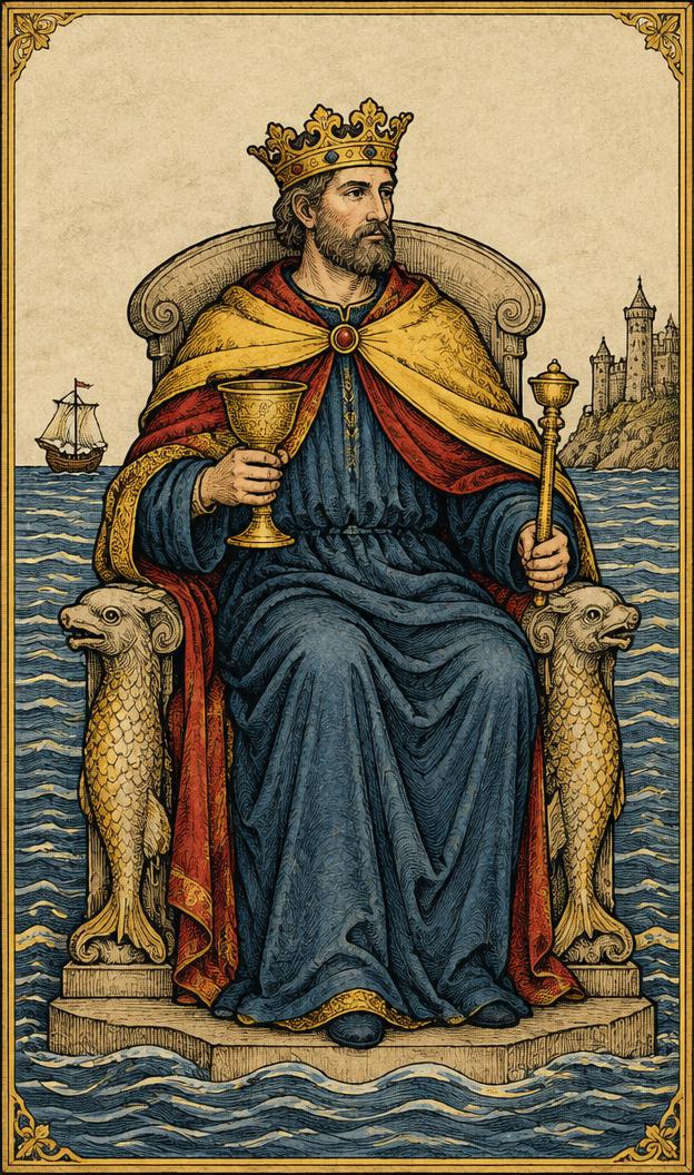 King of Cups tarot card