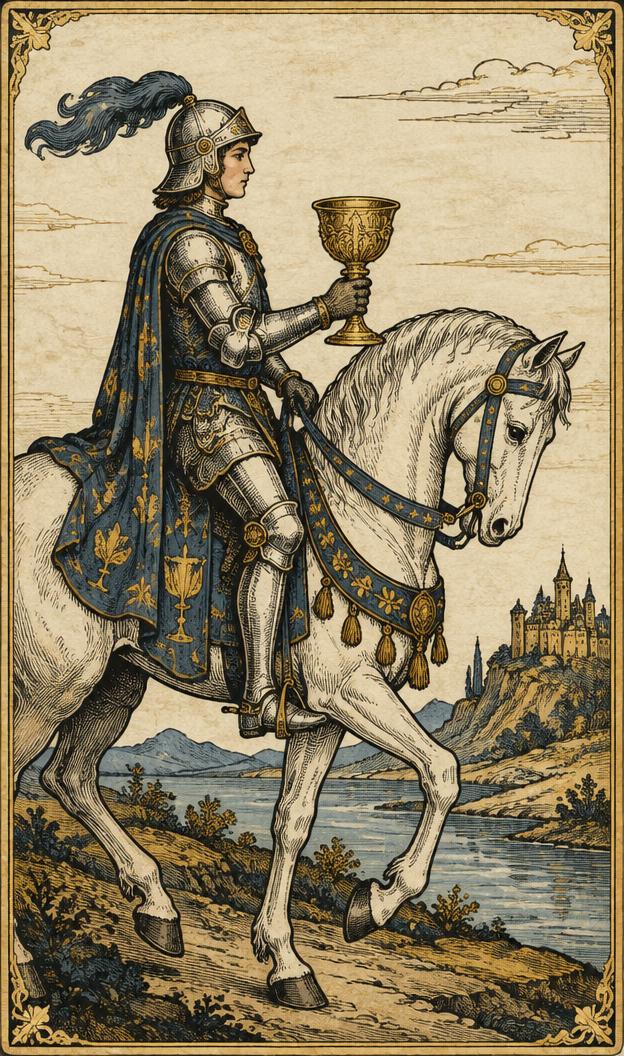 Knight of Cups tarot card