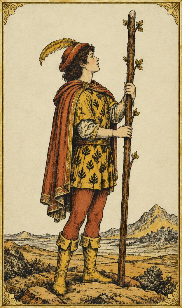 Page of Wands tarot card