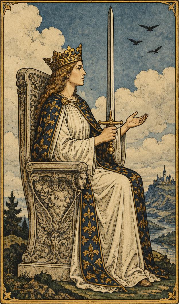 Queen of Swords tarot card