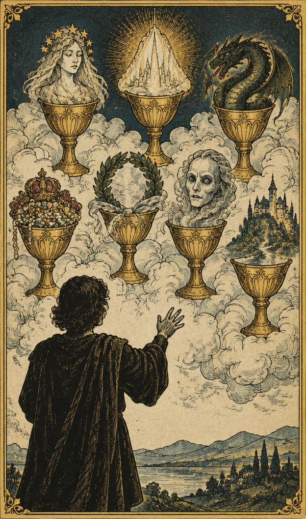 Seven of Cups tarot card