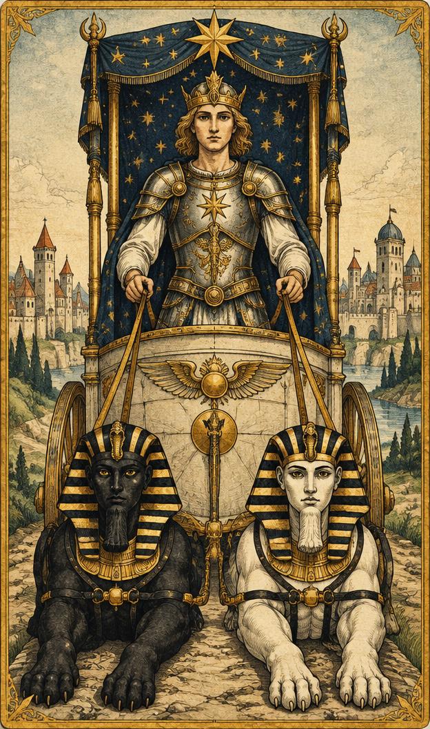 The Chariot tarot card