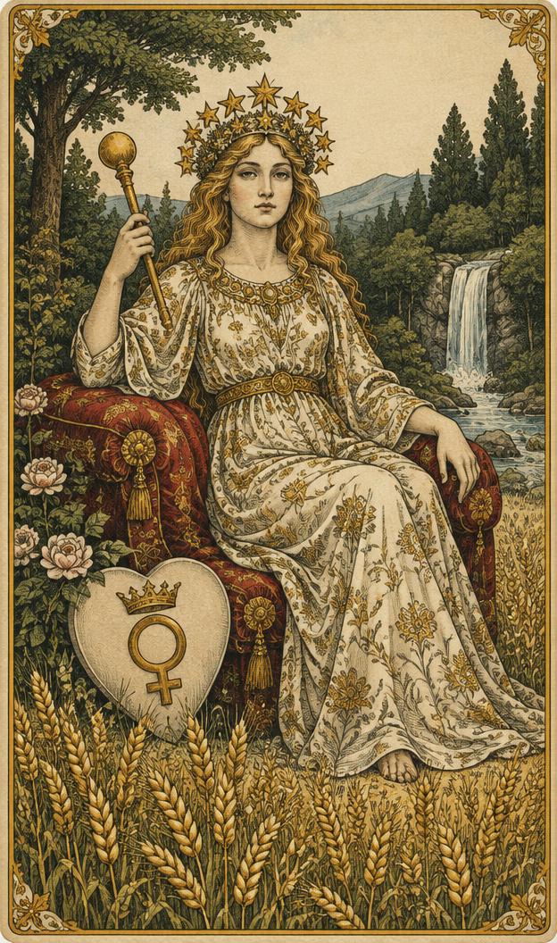 The Empress tarot card