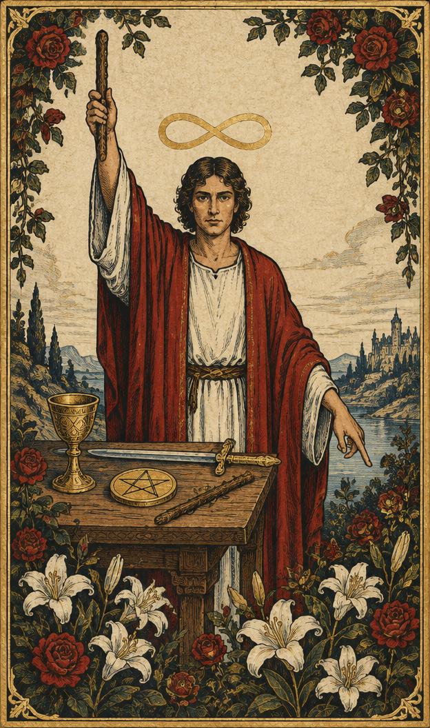 The Magician tarot card