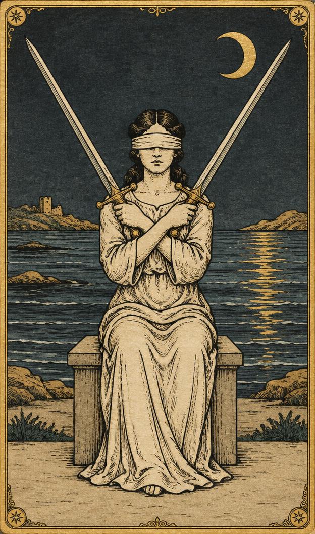 Two of Swords tarot card