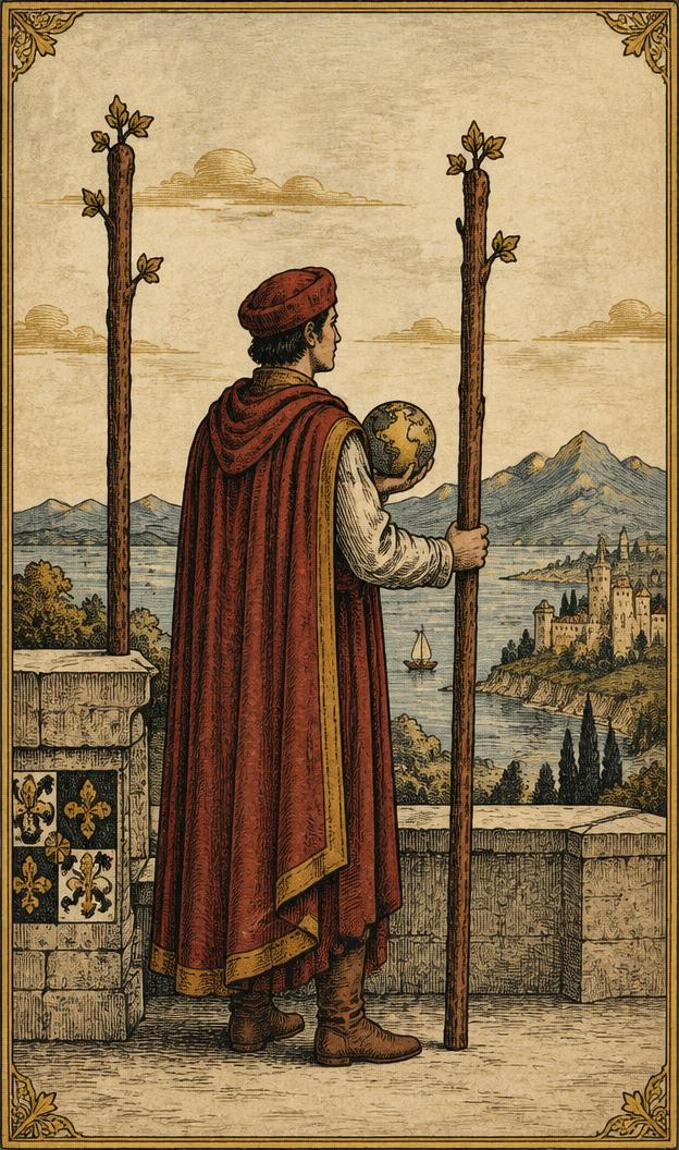 Two of Wands tarot card