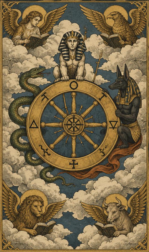 Wheel of Fortune tarot card